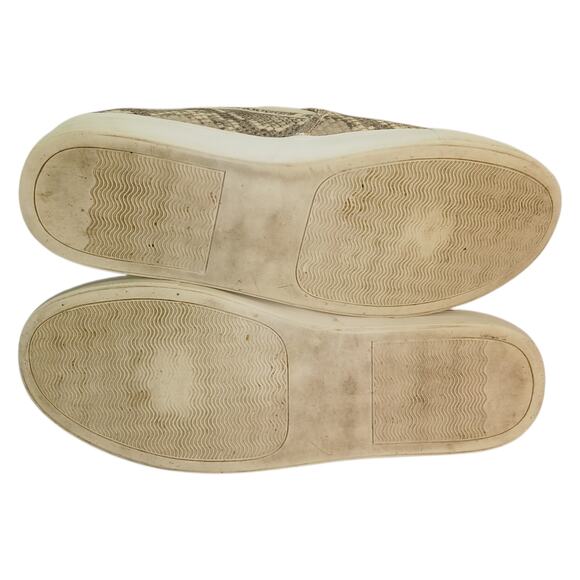 Steve Madden Safari Snake Print Slip-On Sneakers - Size 10 - Picture 6 of 7